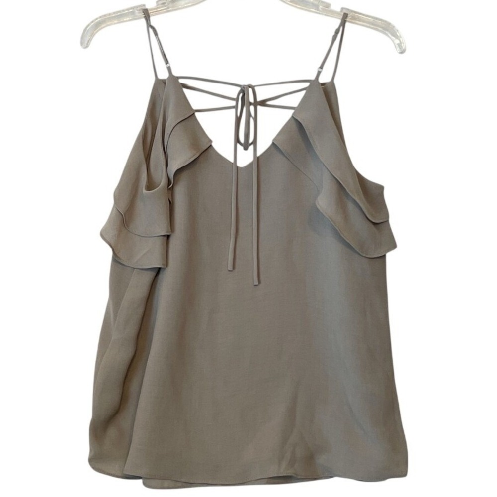 Naked Zebra Tank Top Tan Size Medium Camisole